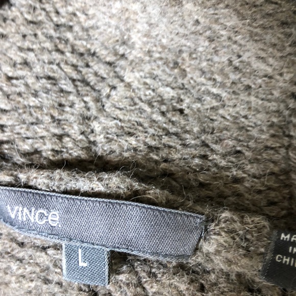 Vince wool blend hooded sweater - Picture 5 of 6